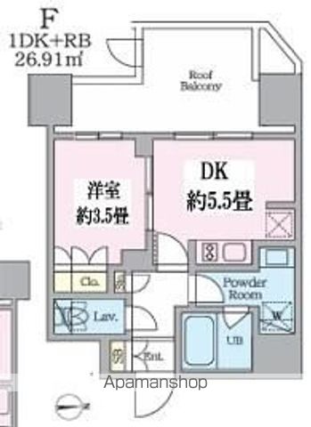 クレストコート東池袋の間取り写真