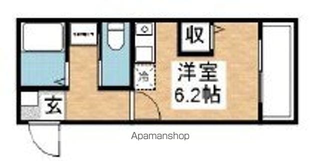リック六本松の間取り写真