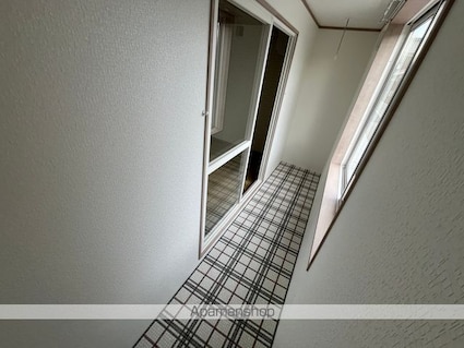 滋賀県甲賀市甲南町深川市場[1LDK/44.72m2]のバルコニー