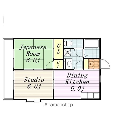 コンフォート東船橋の間取り