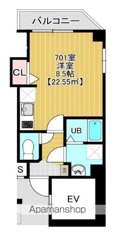 金太郎ヒルズ388緑の間取り写真