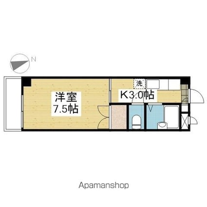 Ｒ４マンション[1K/22.52m2]の間取図