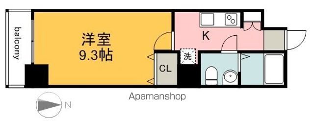 デルタ幟町の間取り写真