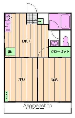 メゾン山吹の間取り写真