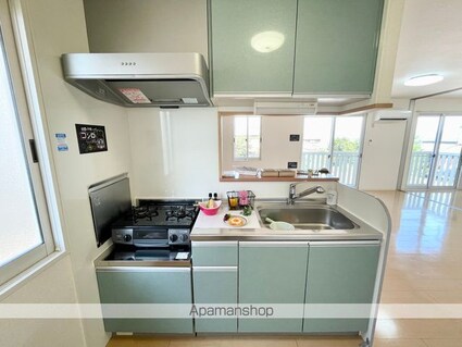 リビングタウン湖都ヶ丘ＩＩ　Ａ棟[2LDK/62.06m2]のキッチン