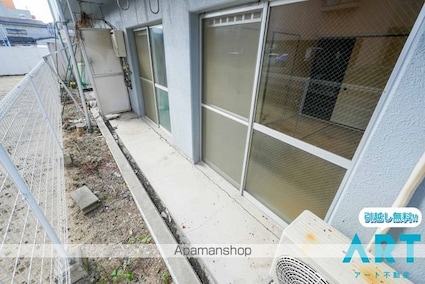 第１３杉フラット[2DK/36.45m2]のバルコニー