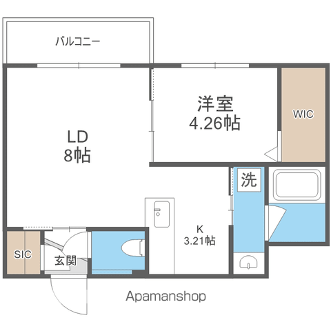 SーRESIDENCE西町の間取り写真