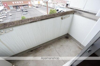 ウエストビル松山[1DK/25.92m2]のバルコニー