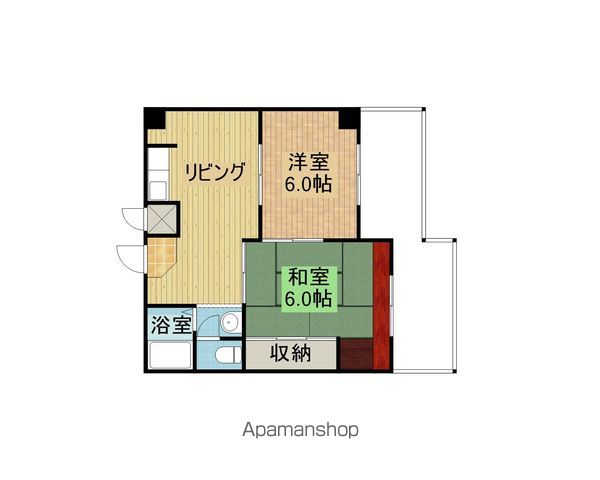 冨士パールマンションの間取り写真