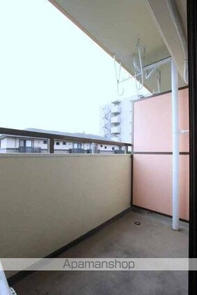ヴィラ・アンソレイエ美沢[1K/21.75m2]のバルコニー