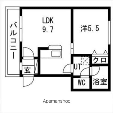 GRAND COURAGEの間取り写真