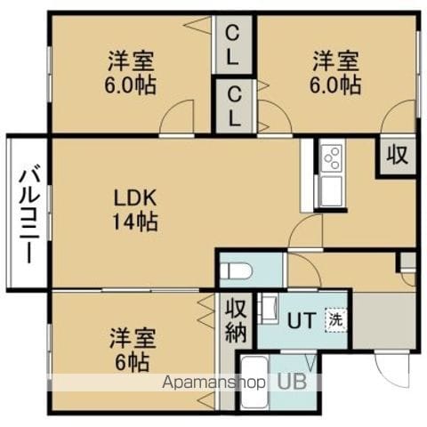 ミキパレスの間取り写真
