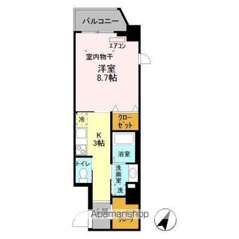 【１６ＴＨ　ワンシックスの間取り】