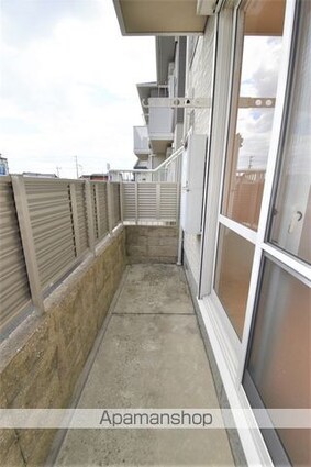 ミロワール　Ａ棟[3LDK/64.84m2]のバルコニー