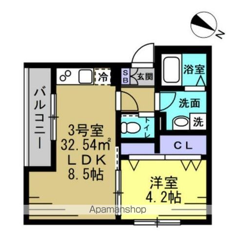 シティエスケイプ行徳の間取り写真