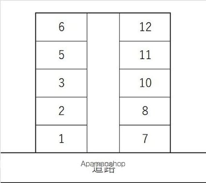 山口駐車場[駐車場]の間取図