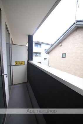 カインドネス八王子大塚Ｃ棟[1R/20.78m2]のバルコニー