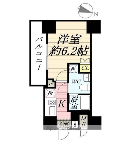 ARCOBALENO YOKOHAMAKOYASUの間取り写真
