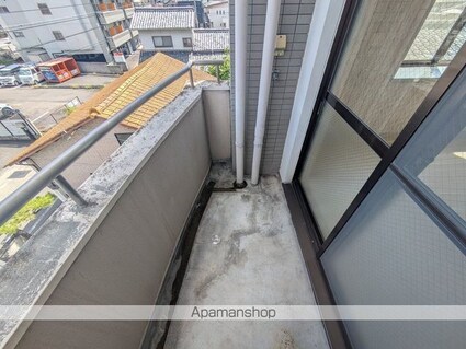 愛媛県松山市朝生田町２丁目[1K/23.49m2]のバルコニー