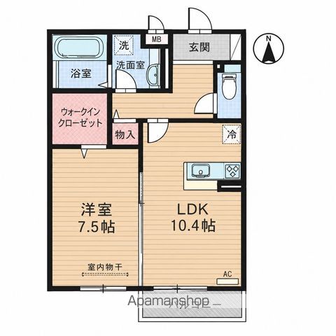 セントラルヴィレッジ A棟の間取り写真