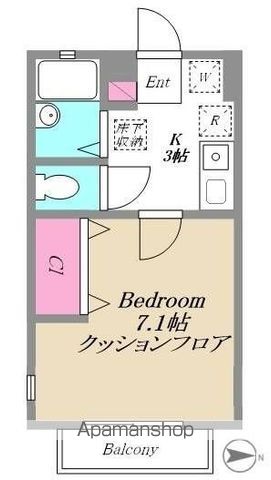 みどりフラットの間取り写真