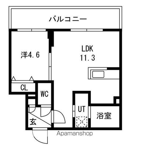 グラシオンの間取り写真