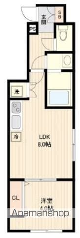 川崎市宮前区小台のマンションの間取り