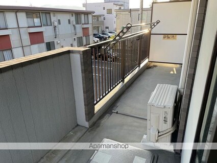 メゾン城西[2DK/45.5m2]のバルコニー