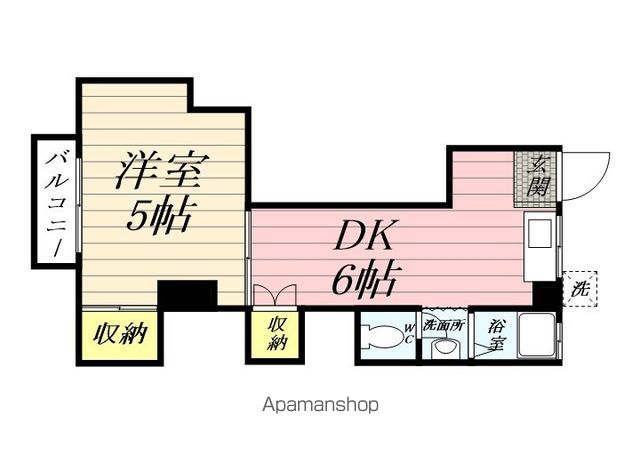 牧マンションの間取り写真