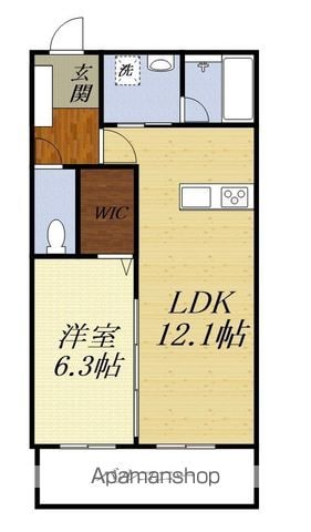リーヴェシュタット浜北小松の間取り写真
