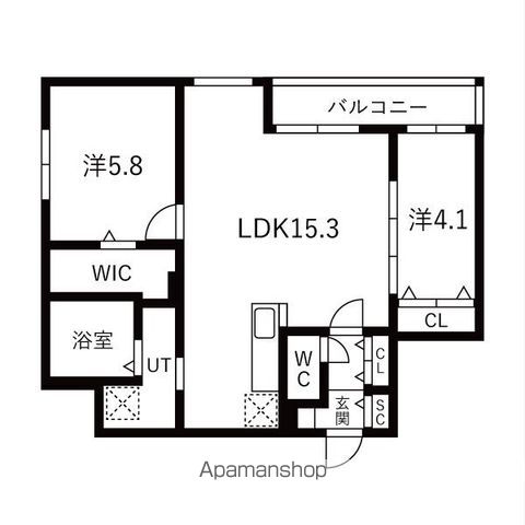 S.Uスクエアの間取り写真