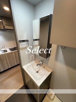 神奈川県横浜市南区高根町１丁目[1K/22.71m2]の洗面所