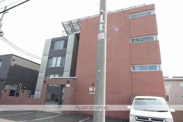 千歳線 恵庭駅 徒歩9分 4階建 築15年の外観写真