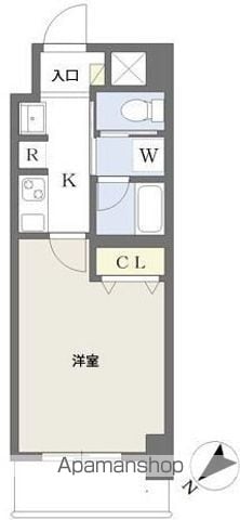 レブリアント大橋南の間取り写真