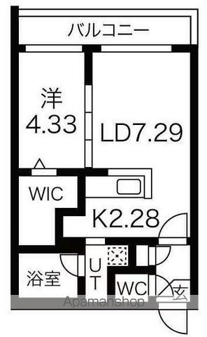 SーRESIDENCE西町の間取り写真
