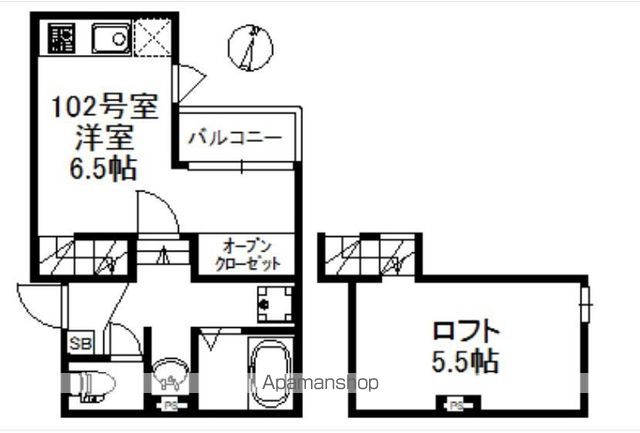 【オーソクレーズ貝塚の間取り】