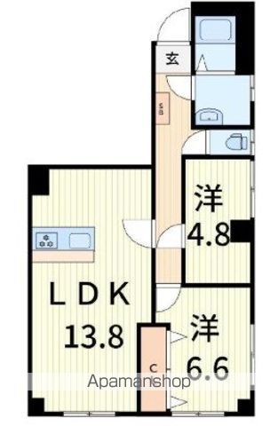 プレステージパレスの間取り写真