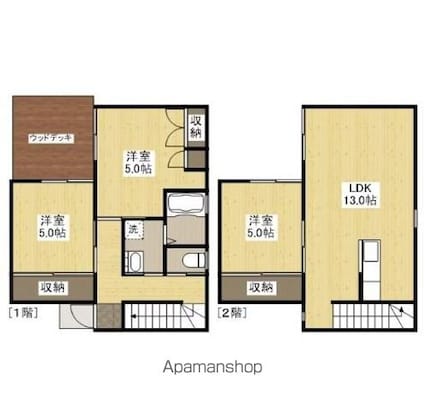 エムズタウン近田３・４[3LDK/70.06m2]の間取図