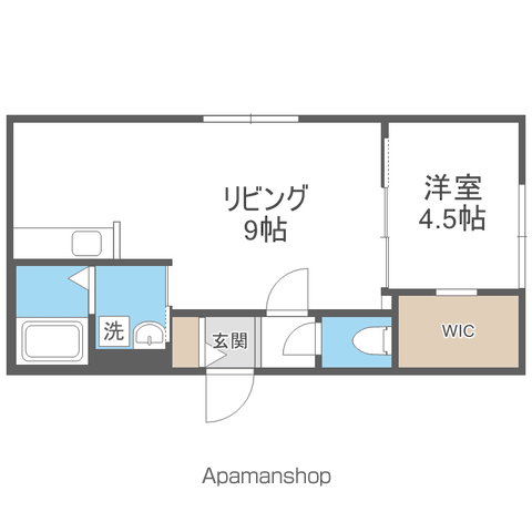 HERO YAMAHANA1の間取り写真