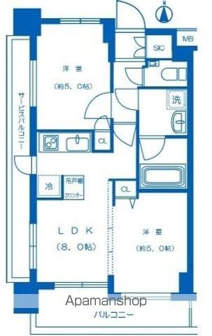 エステムプラザ池袋ザ・ヴィンテージの間取り