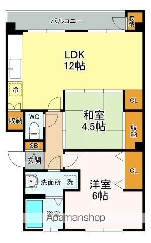 平町ビルの間取り写真