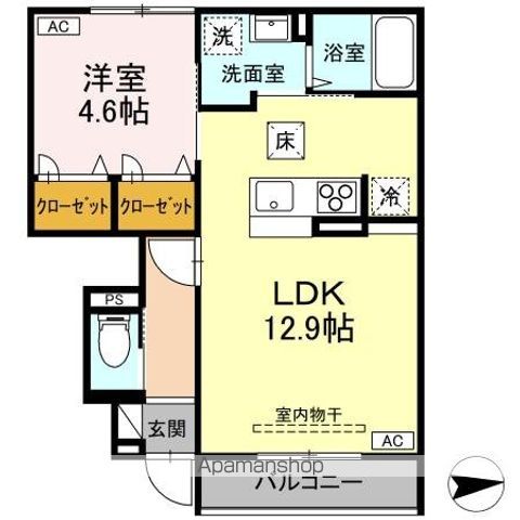 COT NEROの間取り写真