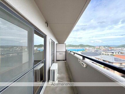 プラージュ司[2LDK/57.05m2]のバルコニー