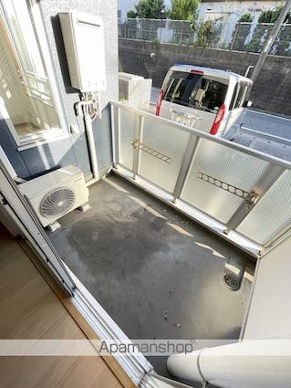 クオーレ都町[2LDK/52.65m2]のバルコニー