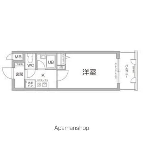 エスリード新大阪第5の間取り写真