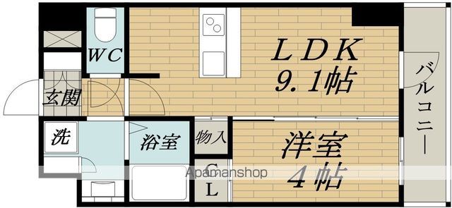 DIMUS新大阪の間取り写真
