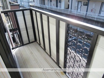 トレジャー２号館[2DK/44.71m2]のバルコニー