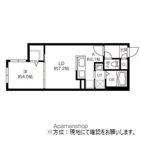 HUGA PREMIUM SUITE(ヒューガプレミアムスイートの間取り写真