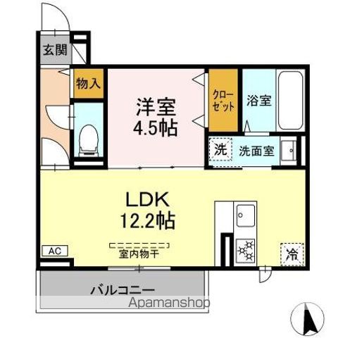 ディアライズ小郡船倉町C棟の間取り写真
