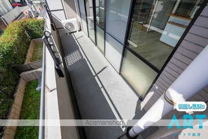 グラシアス道後[3LDK/68.97m2]のバルコニー